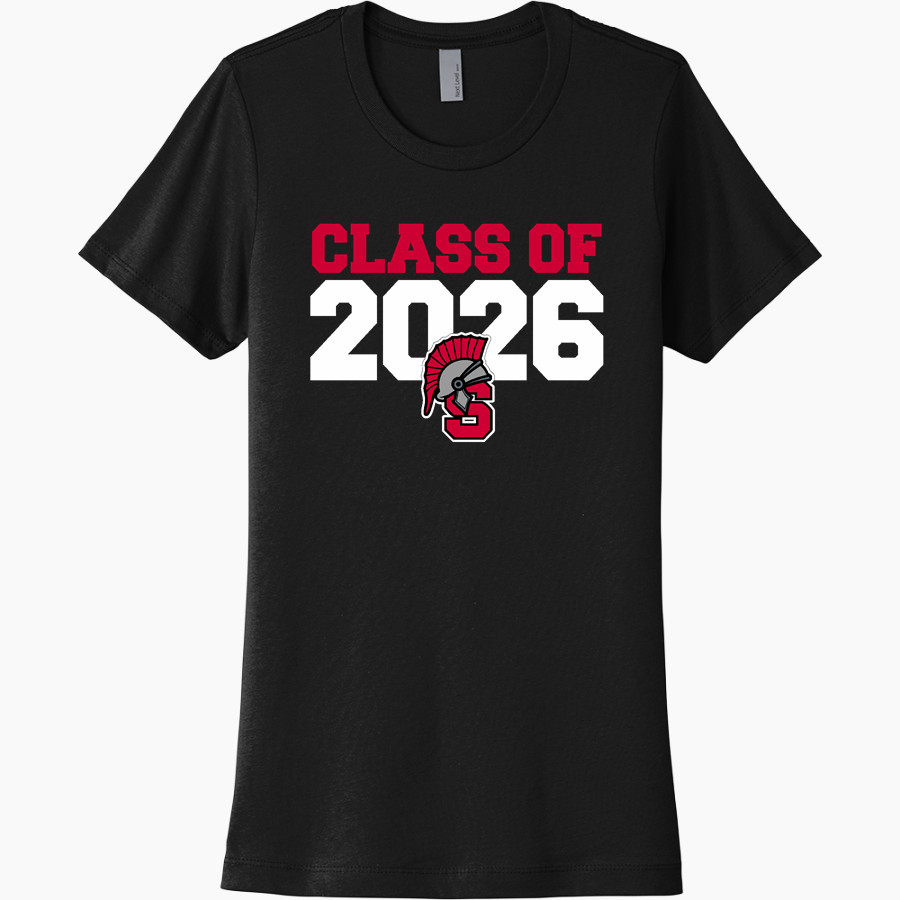 SPRINGFIELD SPARTANS The Online Store Next Level Women's Cotton Tee