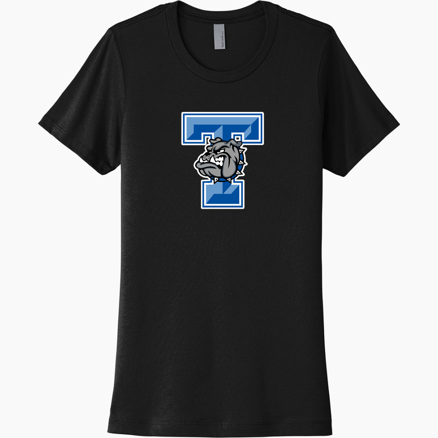 TAHOKA HIGH SCHOOL BULLDOGS <span class="pdp-name-mascot">TAHOKA BULLDOGS</span> Next Level Women's Cotton Tee