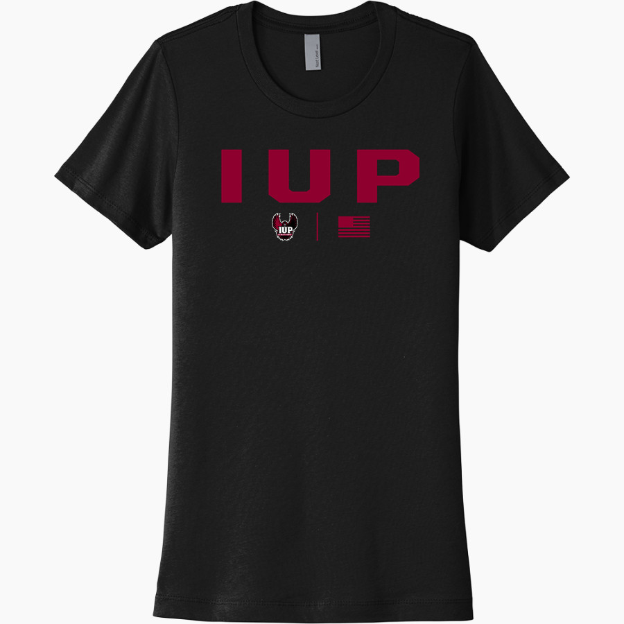 Indiana University of Pennsylvania <span class="pdp-name-mascot">Indiana University Of PA Hawks</span> Next Level Women's Cotton Tee