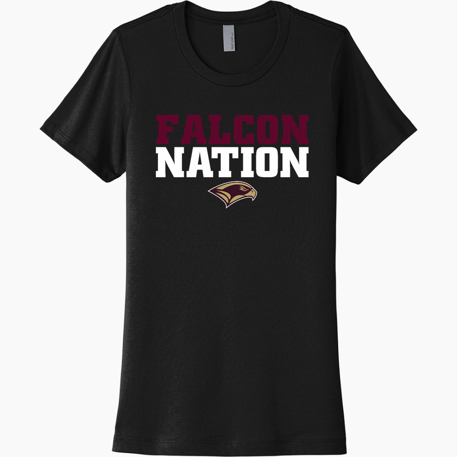 Scotts Valley Falcons Next Level Women's Cotton Tee