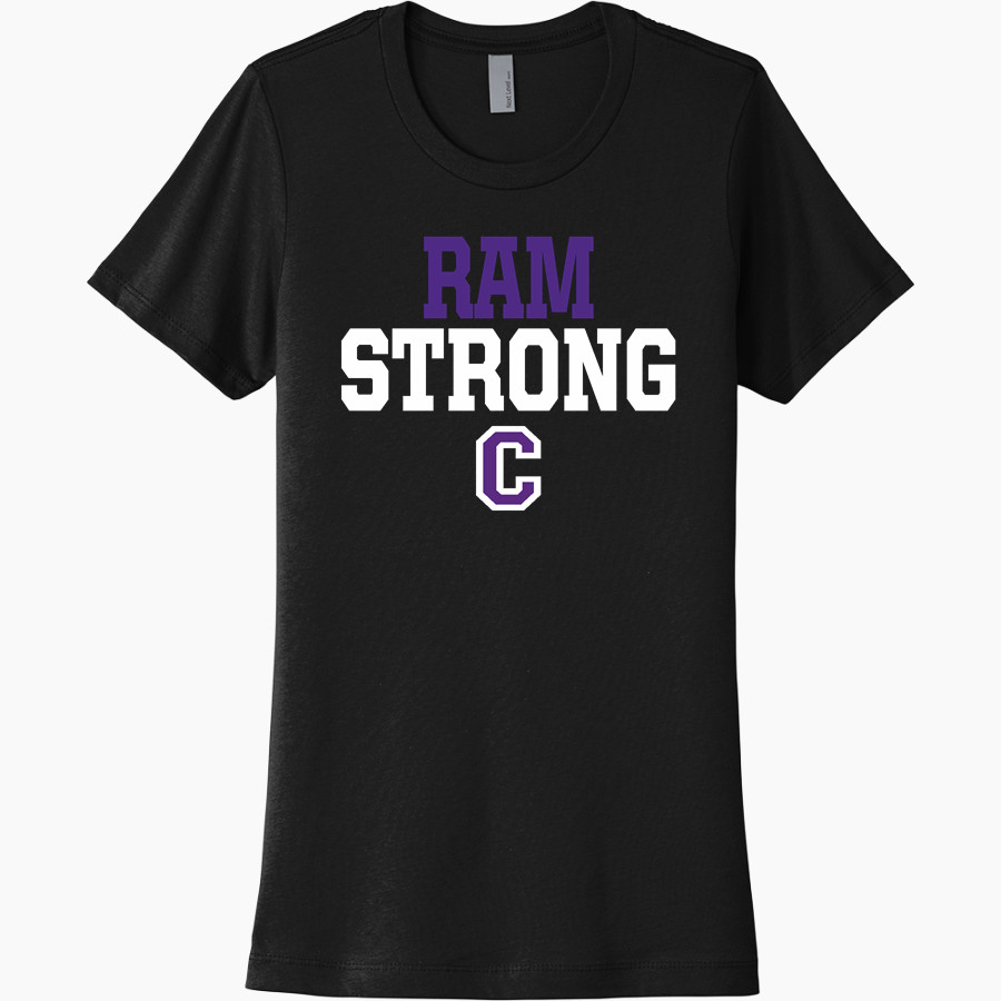 Cornell Rams <span class="pdp-name-mascot">Cornell Rams</span> Next Level Women's Cotton Tee