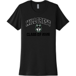 HILLCREST HIGH SCHOOL HUSKIES <span class="pdp-name-mascot">HILLCREST HUSKIES</span> Next Level Women's Cotton Tee Front Thumbnail