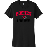 Goshen RedHawks <span class="pdp-name-mascot">Goshen RedHawks</span> Next Level Apparel Women's Cotton Tee Front Thumbnail