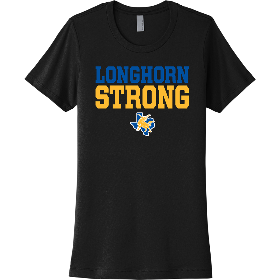 DIME BOX HIGH SCHOOL LONGHORNS <span class="pdp-name-mascot">DIME BOX LONGHORNS</span> Next Level Apparel Women's Cotton Tee