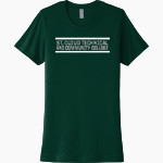 SCTCC Cyclones Online Apparel Store <span class="pdp-name-mascot">St Cloud Cyclones</span> Next Level Women's Cotton Tee Front Thumbnail