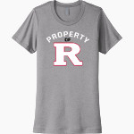RUSTBURG HIGH SCHOOL RED DEVILS <span class="pdp-name-mascot">RUSTBURG RED DEVILS</span> Next Level Women's Cotton Tee Front Thumbnail
