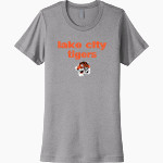 LAKE CITY HIGH SCHOOL TIGERS <span class="pdp-name-mascot">LAKE CITY TIGERS</span> Next Level Women's Cotton Tee Front Thumbnail