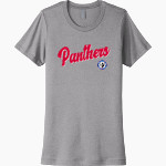 CAMPBELL-SAVONA HIGH SCHOOL PANTHERS <span class="pdp-name-mascot">CAMPBELL - SAVONA PANTHERS</span> Next Level Women's Cotton Tee Front Thumbnail