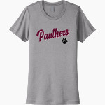 Peachtree Panthers <span class="pdp-name-mascot">Peachtree Academy Panthers</span> Next Level Women's Cotton Tee Front Thumbnail