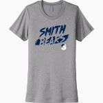 Smith Bears Next Level Women's Cotton Tee Front Thumbnail