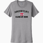 Monsignor McClancy Crusaders Next Level Women's Cotton Tee Front Thumbnail