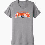 Stephen - Argyle Central 2856 Fusions Next Level Women's Cotton Tee Front Thumbnail