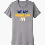 Magellan International School The Online Store <span class="pdp-name-mascot">Magellan Gators</span> Next Level Women's Cotton Tee Front Thumbnail
