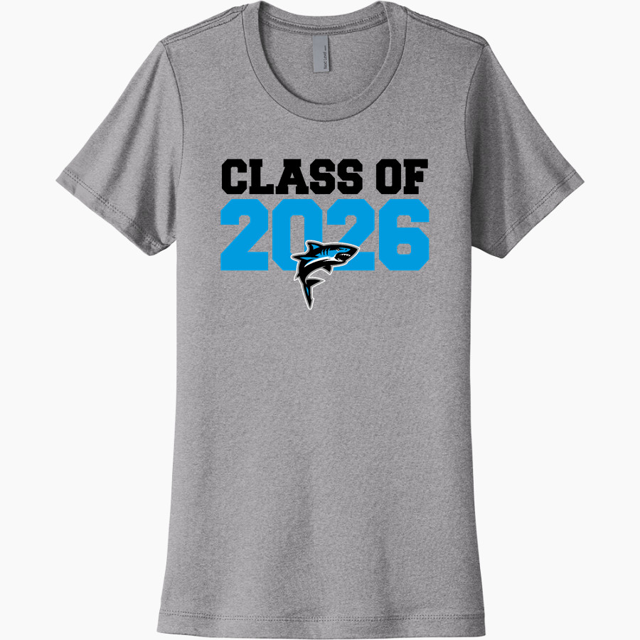 Oceanside Collegiate Academy Landsharks Next Level Women's Cotton Tee