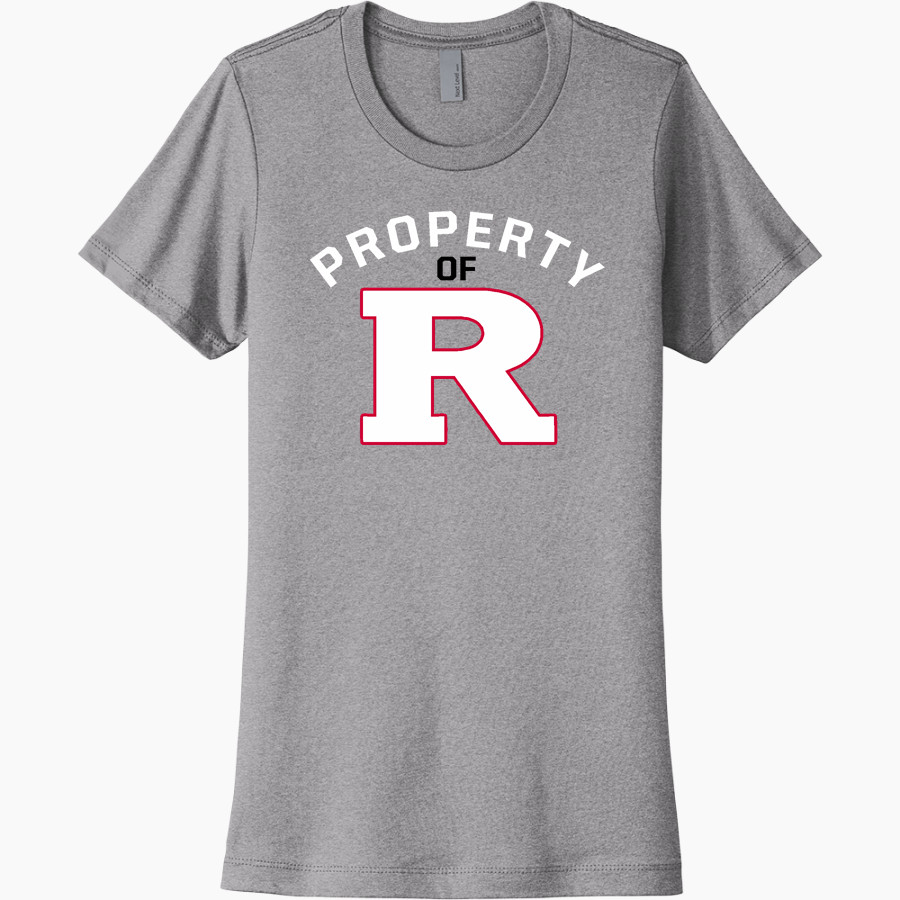 RUSTBURG HIGH SCHOOL RED DEVILS <span class="pdp-name-mascot">RUSTBURG RED DEVILS</span> Next Level Women's Cotton Tee