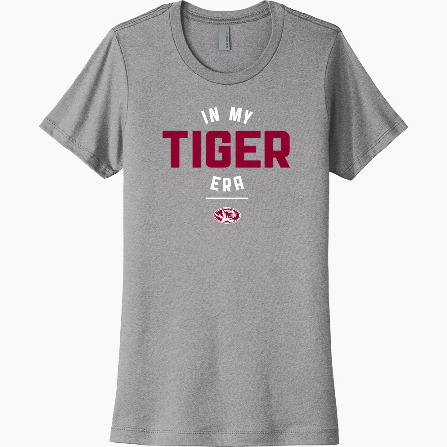 TUTTLE PUBLIC SCHOOL TIGERS Next Level Women's Cotton Tee