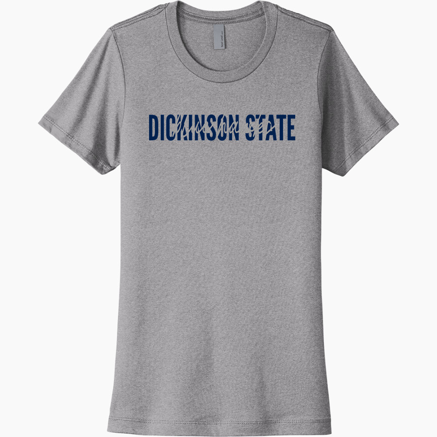 Dickinson State Blue Hawks Next Level Women's Cotton Tee