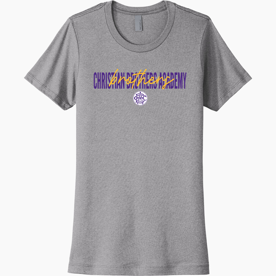 CHRISTIAN BROTHERS ACADEMY BROTHERS <span class="pdp-name-mascot">CHRISTIAN BROTHERS ACADEMY BROTHERS</span> Next Level Women's Cotton Tee