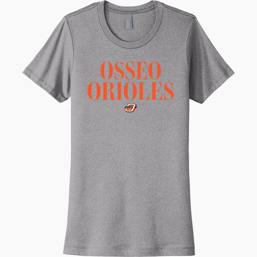 Osseo Orioles <span class="pdp-name-mascot">Osseo Orioles</span> Next Level Women's Cotton Tee