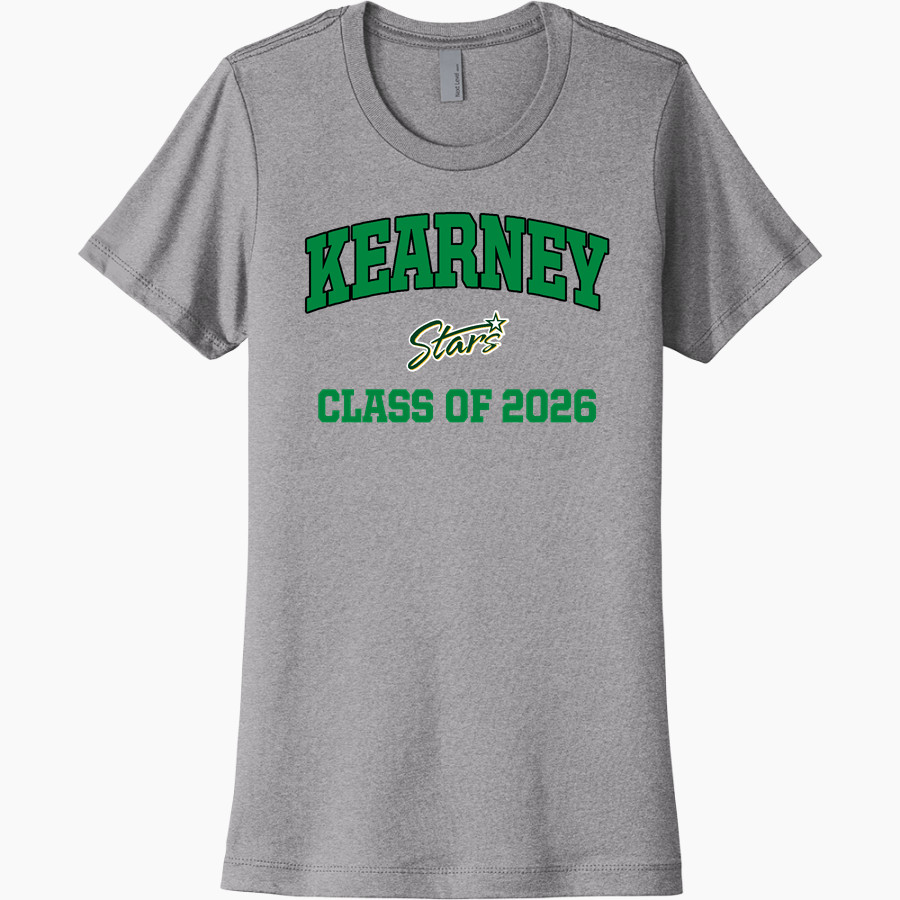 KEARNEY CATHOLIC HIGH SCHOOL STARS <span class="pdp-name-mascot">KEARNEY STARS</span> Next Level Women's Cotton Tee