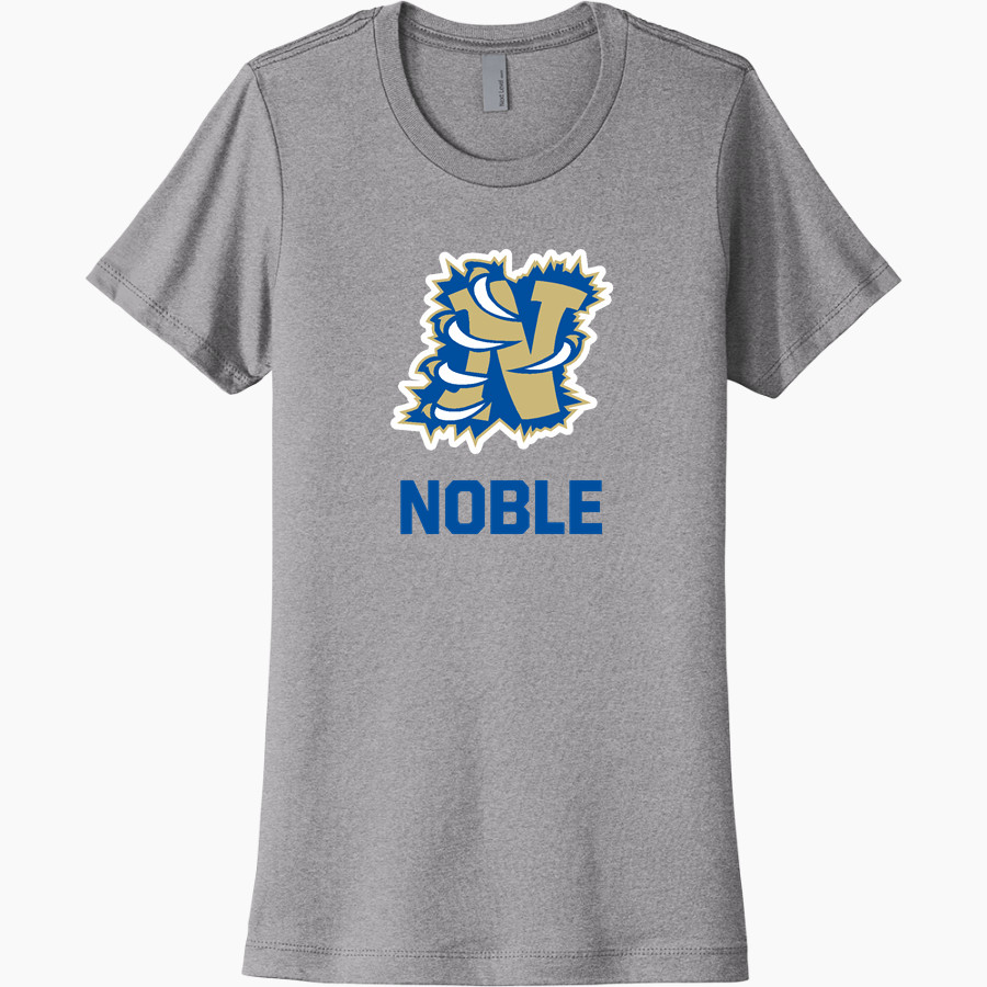 NOBLE HIGH SCHOOL BEARS <span class="pdp-name-mascot">NOBLE BEARS</span> Next Level Women's Cotton Tee