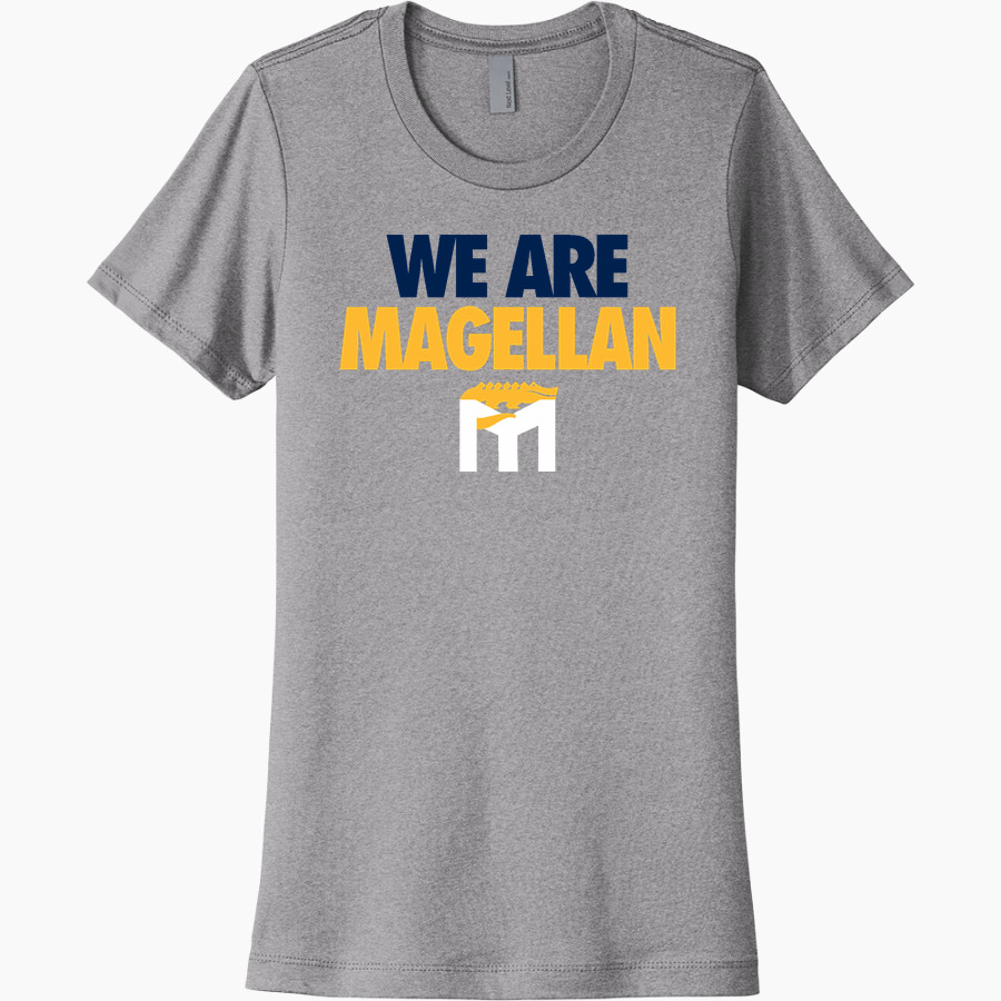 Magellan International School The Online Store <span class="pdp-name-mascot">Magellan Gators</span> Next Level Women's Cotton Tee