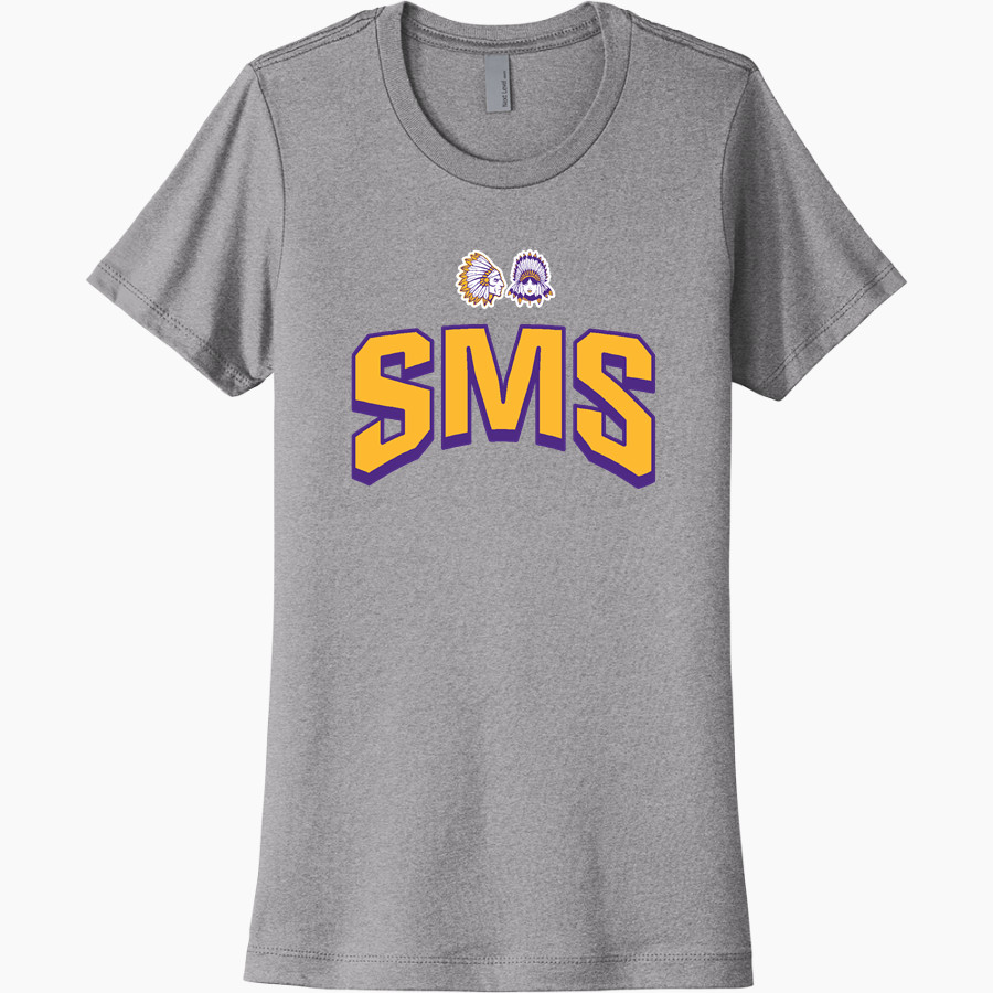 Scottsburg SMS <span class="pdp-name-mascot">Scottsburg SMS</span> Next Level Women's Cotton Tee