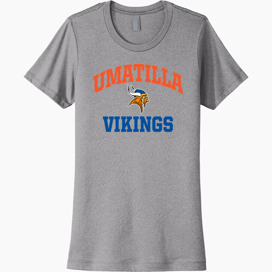 UMATILLA HIGH SCHOOL VIKINGS <span class="pdp-name-mascot">UMATILLA VIKINGS</span> Next Level Women's Cotton Tee