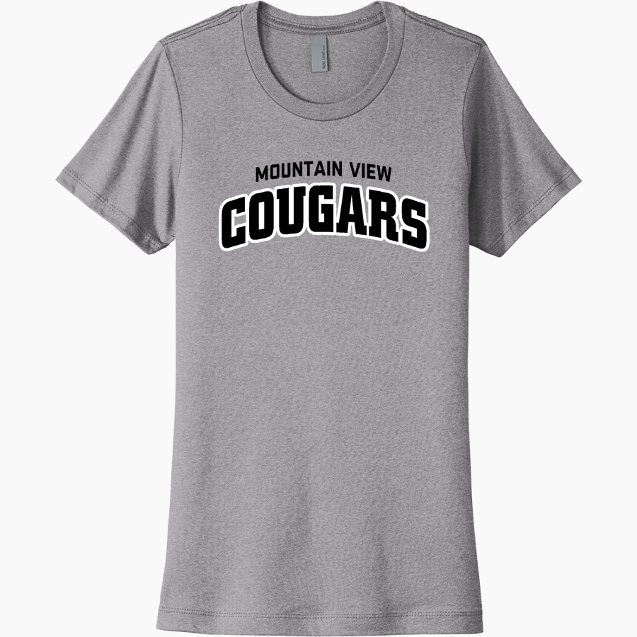 Mountain View Cougars <span class="pdp-name-mascot">Mountain View Cougars</span> Next Level Women's Cotton Tee