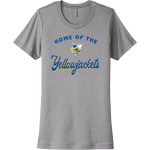 Gilbert Yellowjackets <span class="pdp-name-mascot">Gilbert School Yellowjackets</span> Next Level Apparel Women's Cotton Tee Front Thumbnail