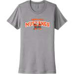 MOHAWK HIGH SCHOOL Mustangs <span class="pdp-name-mascot">MOHAWK Mustangs</span> Next Level Women's Cotton Tee Front Thumbnail