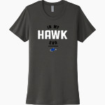 Hartwick Hawks Next Level Women's Cotton Tee Front Thumbnail