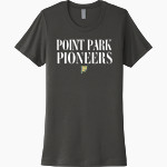 Point Park Athletics The Official Pioneer Online Store Next Level Women's Cotton Tee Front Thumbnail