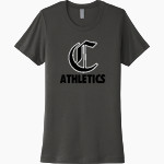 CISTERCIAN PREPARATORY SCHOOL HAWKS <span class="pdp-name-mascot">CISTERCIAN HAWKS</span> Next Level Women's Cotton Tee Front Thumbnail