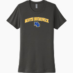 North Brunswick Raiders <span class="pdp-name-mascot">North Brunswick Raiders</span> Next Level Women's Cotton Tee Front Thumbnail