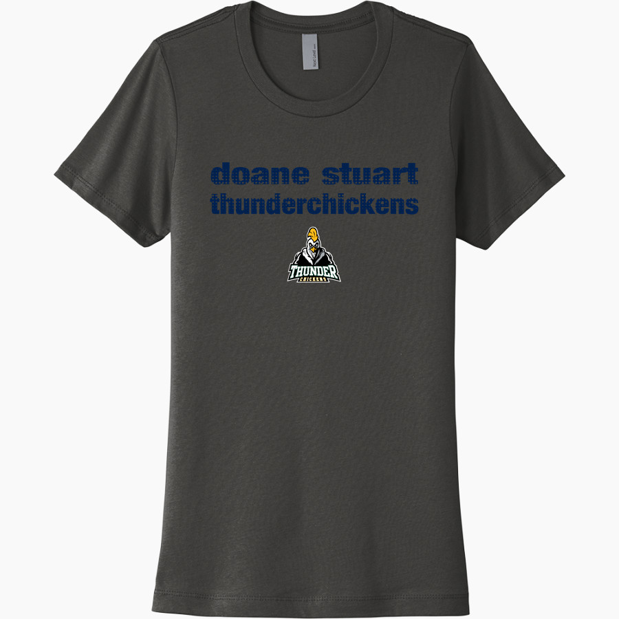 Doane Stuart Thunderchickens Thunderchickens <span class="pdp-name-mascot">Doane Stuart Thunderchickens</span> Next Level Women's Cotton Tee