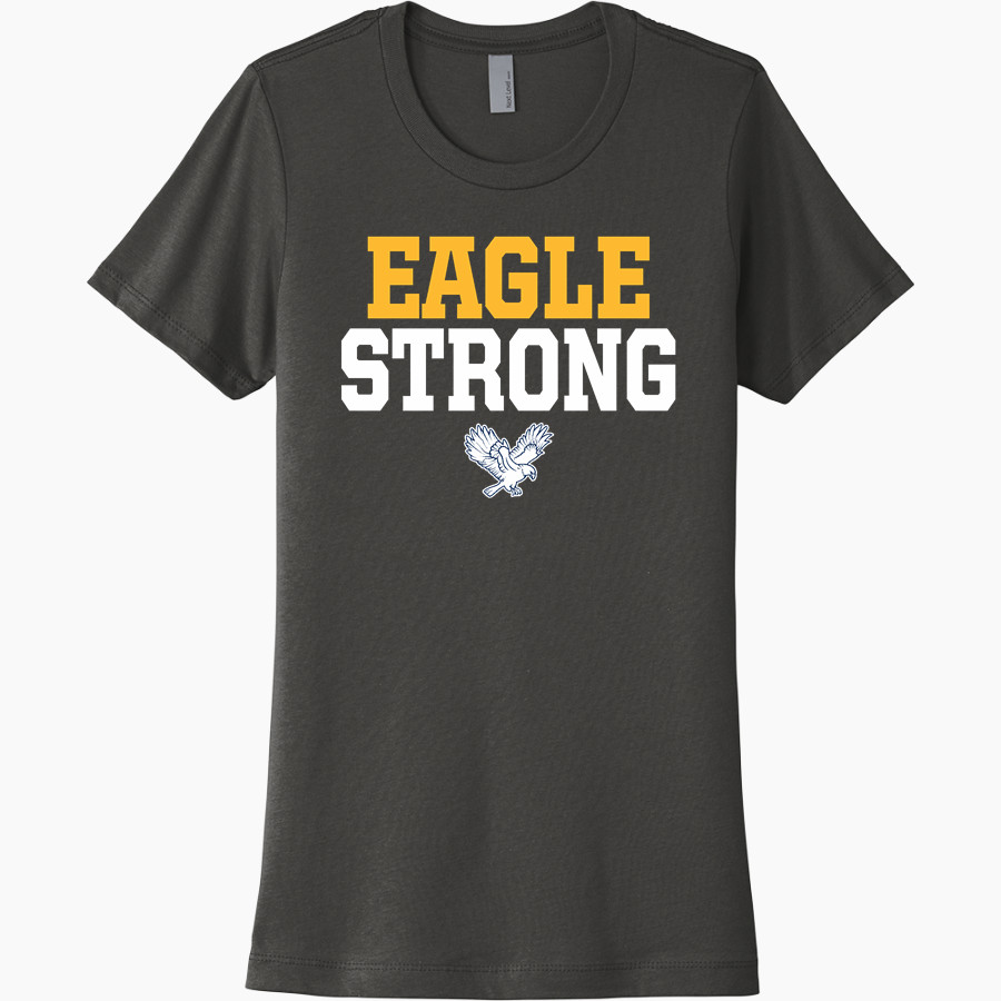 Brooklane Baptist Eagles Next Level Women's Cotton Tee