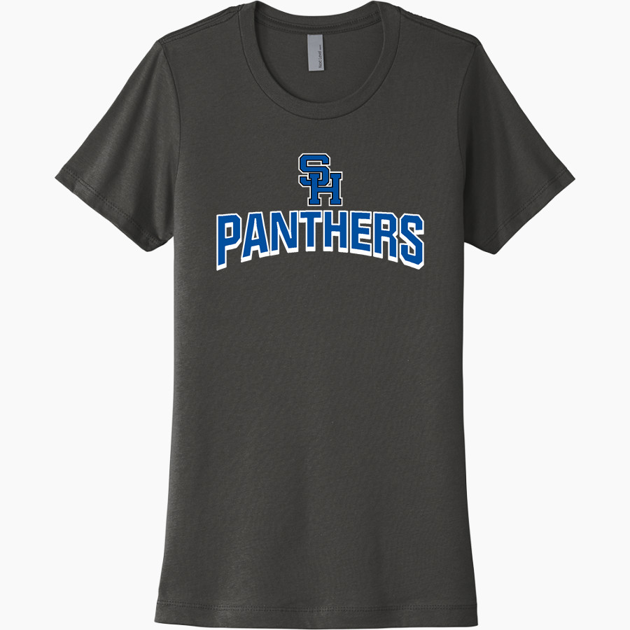 Spring Hill Panthers <span class="pdp-name-mascot">Spring Hill Panthers</span> Next Level Women's Cotton Tee