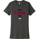 Viterbo V-Hawks <span class="pdp-name-mascot">Viterbo V-Hawks</span> Next Level Women's Cotton Tee Front Thumbnail