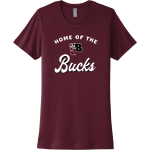 BUCHANAN HIGH SCHOOL BUCKS <span class="pdp-name-mascot">BUCHANAN BUCKS</span> Next Level Apparel Women's Cotton Tee Front Thumbnail