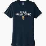 Bourgade Catholic Golden Eagles <span class="pdp-name-mascot">Bourgade Catholic Golden Eagles</span> Next Level Women's Cotton Tee Front Thumbnail
