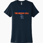 THE BROOK HILL HIGH SCHOOL GUARD <span class="pdp-name-mascot">THE BROOK HILL GUARD /THE</span> Next Level Women's Cotton Tee Front Thumbnail