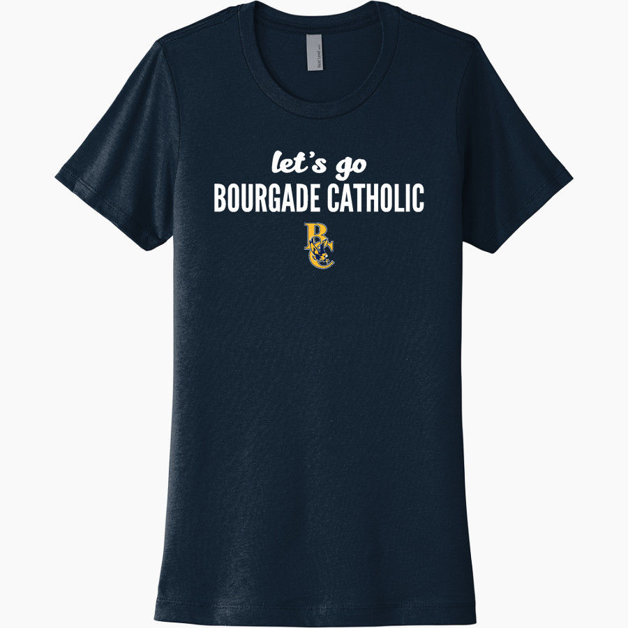Bourgade Catholic Golden Eagles <span class="pdp-name-mascot">Bourgade Catholic Golden Eagles</span> Next Level Women's Cotton Tee