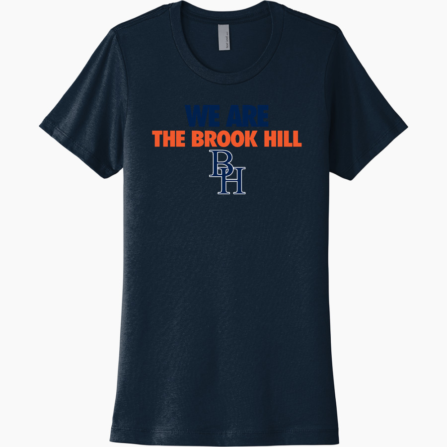THE BROOK HILL HIGH SCHOOL GUARD <span class="pdp-name-mascot">THE BROOK HILL GUARD /THE</span> Next Level Women's Cotton Tee