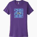 Southern Intercollegiate Athletic Conference Leaders Rise Here Next Level Women's Cotton Tee Front Thumbnail