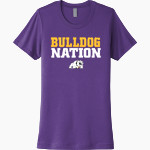 OAKLAND TECHNICAL HIGH SCHOOL BULLDOGS <span class="pdp-name-mascot">OAKLAND BULLDOGS</span> Next Level Women's Cotton Tee Front Thumbnail