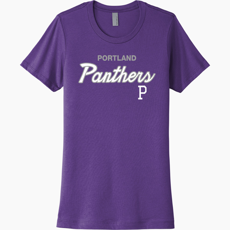 Portland Panthers <span class="pdp-name-mascot">Portland Panthers</span> Next Level Women's Cotton Tee