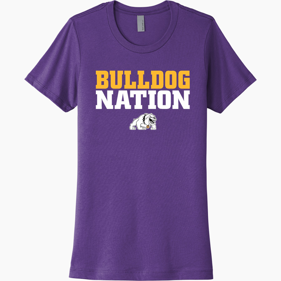 OAKLAND TECHNICAL HIGH SCHOOL BULLDOGS <span class="pdp-name-mascot">OAKLAND BULLDOGS</span> Next Level Women's Cotton Tee