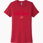PURCELL MARIAN CAVALIERS official sideline store Next Level Women's Cotton Tee Front Thumbnail
