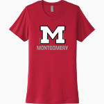Montgomery Vikings Next Level Women's Cotton Tee Front Thumbnail